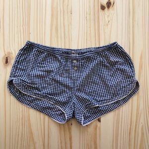 Girls boxer pajama shorts